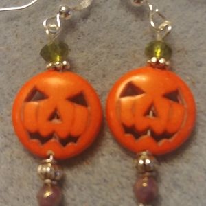 🎃 & crystal earrings